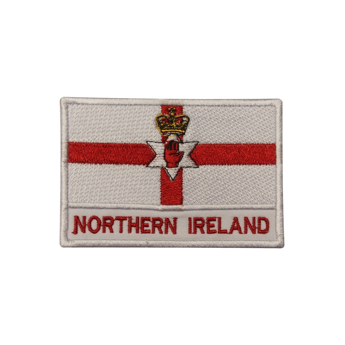 Northern Ireland National Flag Embroidered Iron on Sew on Patch Badge For Clothes etc.