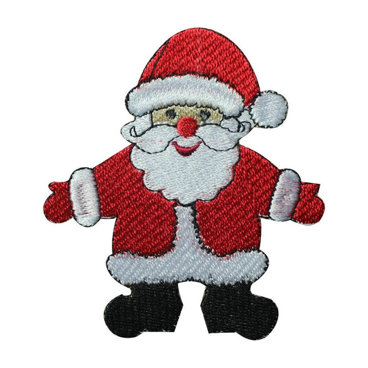 Santa Claus Embroidered Iron on Sew on Patch Badge For Clothes etc. 8x7.5