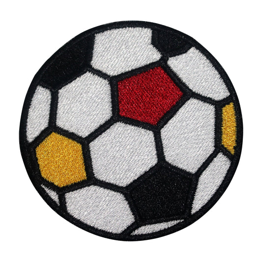 Soccer Football New Embroidered Iron on Sew on Patch Badge For Clothes etc. 7cm