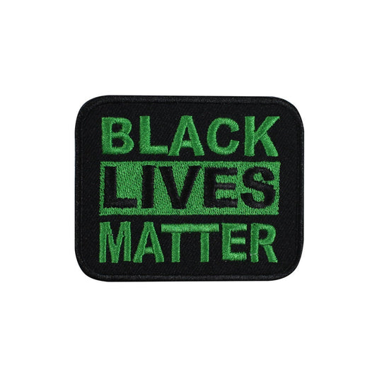 Black Lives Matter Embroidered Iron on Sew on Patch Badge For Clothes etc. 7.5 X 6 CM