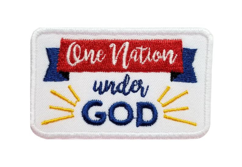 USA Quotes, 4th july, USA Independence patch, Land of Free, God Bless America Embroidered Iron on Sew on Patch Badge For Clothes etc.