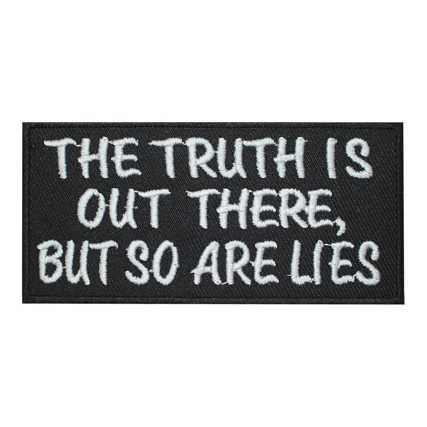 Humorous Patch, funny Quotes Patches Embroidered Iron on Sew on Patch Badge For Clothes etc. 10x5cm