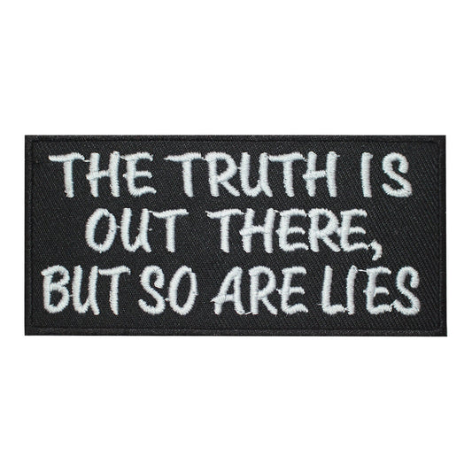 Humorous Patch, funny Quotes Patches Embroidered Iron on Sew on Patch Badge For Clothes etc. 10x5cm