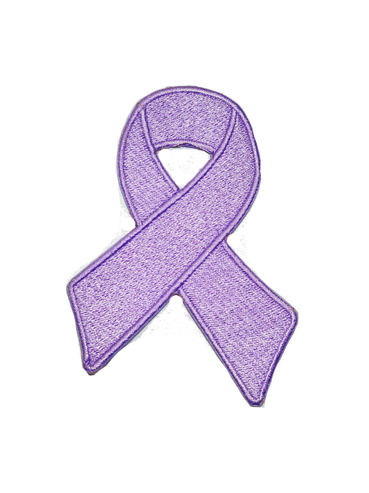 Cancer Awareness patch, Testicular cancer awareness ribbon patch, disease awareness patch Embroidered Iron on Sew on Patch Badge For Clothes etc. 9x6cm