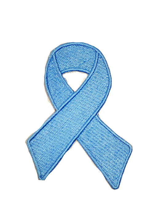 Cancer Awareness patch, Esophageal cancer awareness ribbon patch, disease awareness patch Embroidered Iron on Sew on Patch Badge For Clothes etc. 9x6cm