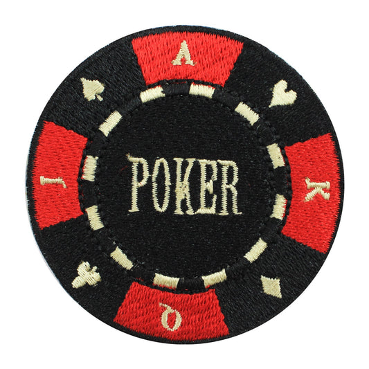 poker patch, casino patch, casino lover patch, sports patch, Embroidered Iron on Sew on Patch Badge For Clothes etc. 7cm