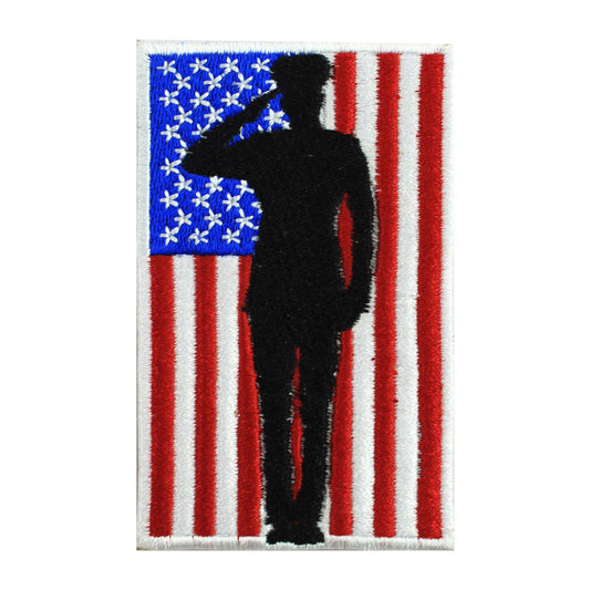 Remembrance day ribbon, Support our troops patch, American veteran flag, Embroidered Iron on Sew on Patch Crest Badge For Clothes 9x6cm