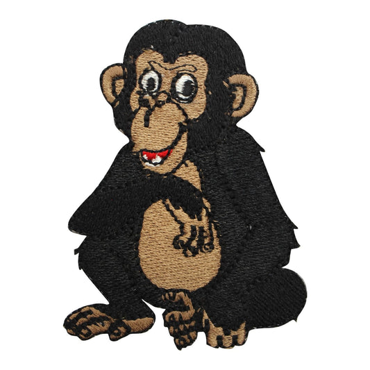 chimpanzee patch, Chimp patch, kids rhymes patch 7.5x5.5cm