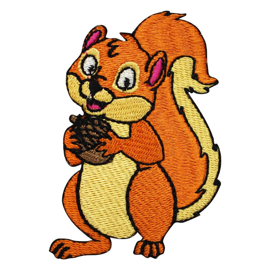 Squirrel patch, kids rhymes patch 8x5.5cm