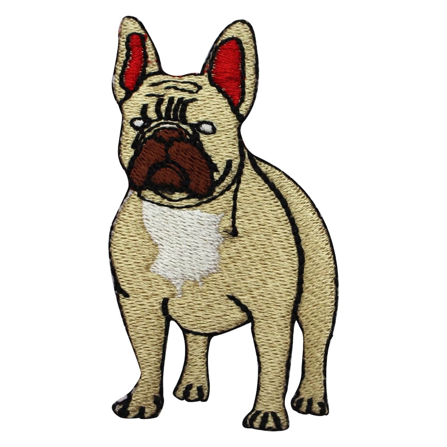 French Bull Dog Patch patch dog patch, kids rhymes patch 8x5.5 cm
