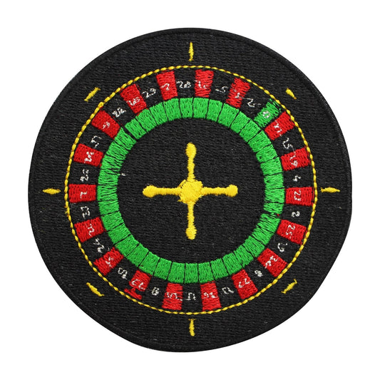 Large poker patch, casino patch, casino lover patch, sports patch, Embroidered Iron on Sew on Patch Badge For Clothes etc. 9 cm