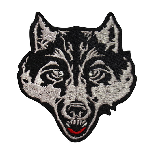 Wolf Face Scary Patch, wolf patch, kids rhymes patch 6.5x7 cm