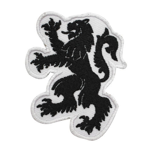 Rampant Lion Patch patch Embroidered Iron on Sew on Patch Badge For Clothes etc. 7x6cm