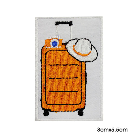 Travel Bag Patch Patch, travel Patch, Cool Patch Embroidered Iron on Sew on Patch Badge For Clothes etc.