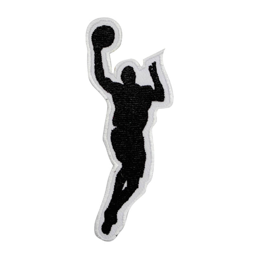 Basketball Slam dunk patch, Basketball Patch, Basketball Player patch Embroidered Iron on Sew on Patch Badge For Clothes etc. 9x4cm
