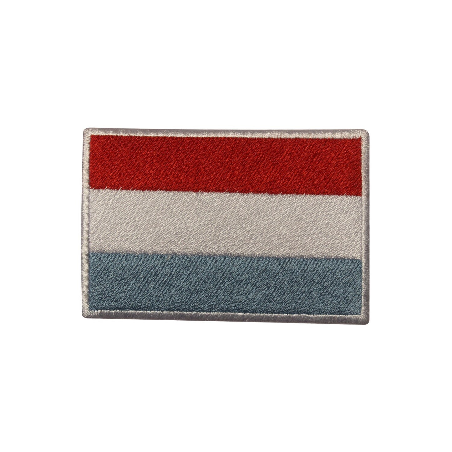 Luxembourg National Flag Embroidered Iron on Sew on Patch Badge For Clothes etc.