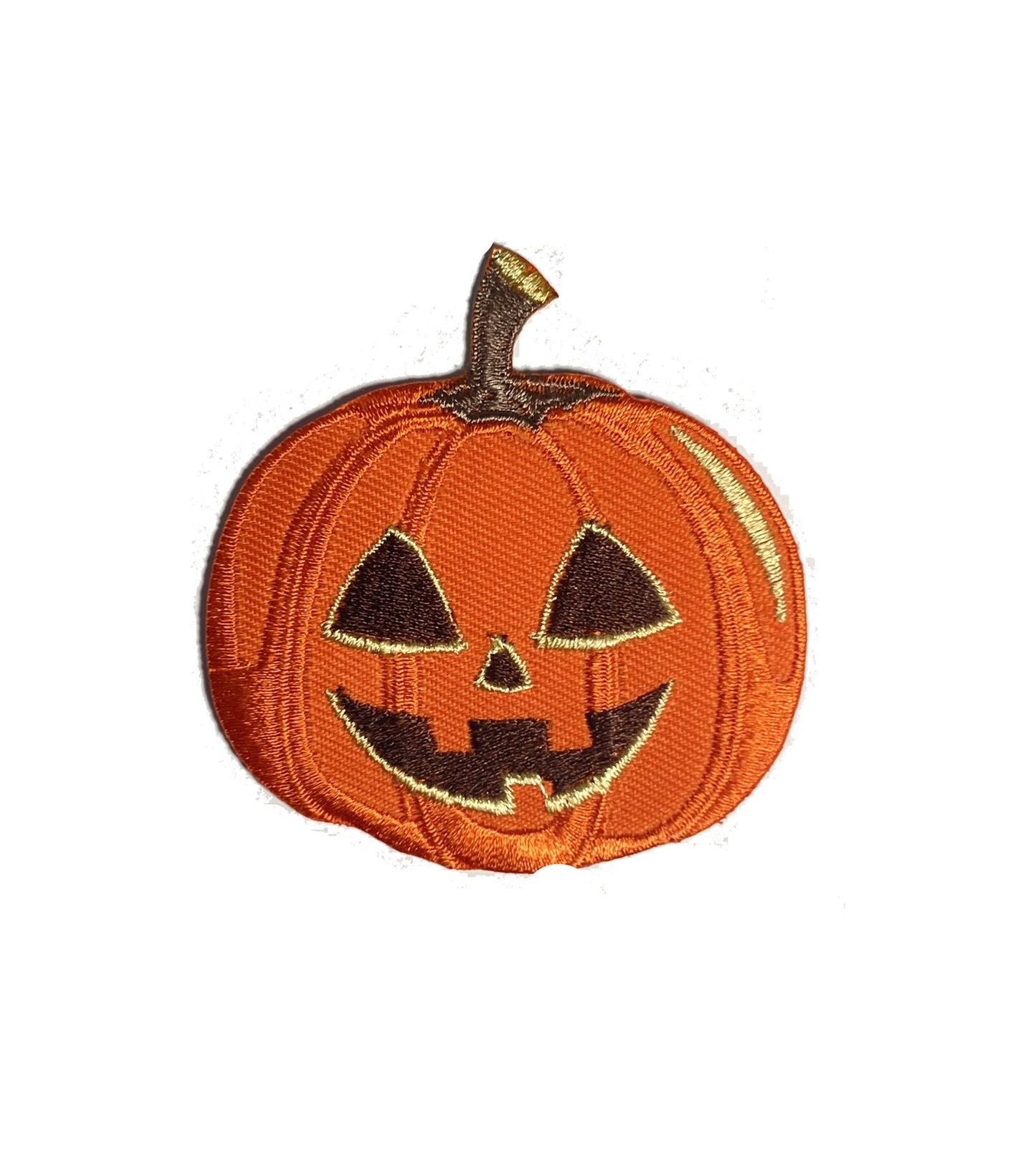 Halloween Pumpkin, Pumpkin patch, Jack o lantern Embroidered Iron on Sew on Patch Badge For Clothes etc.