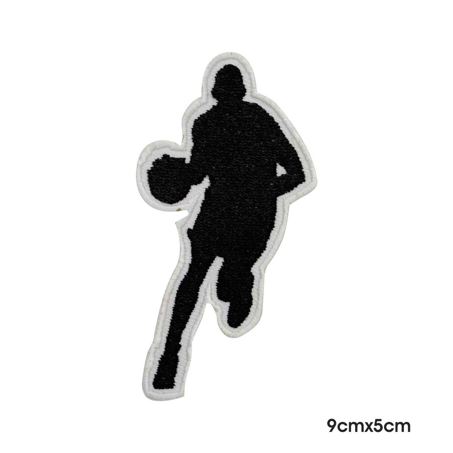 Basketball Patch, Basketball Player patch Embroidered Iron on Sew on Patch Badge For Clothes etc. 9x5cm